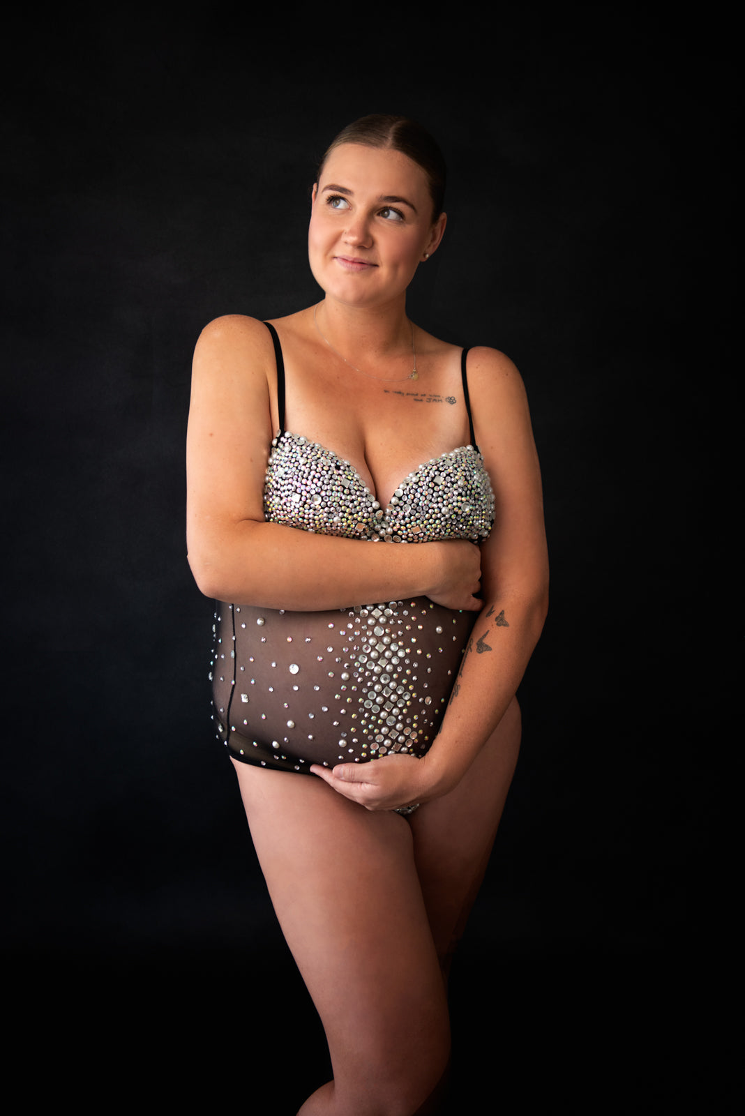 Sequined Body Suit