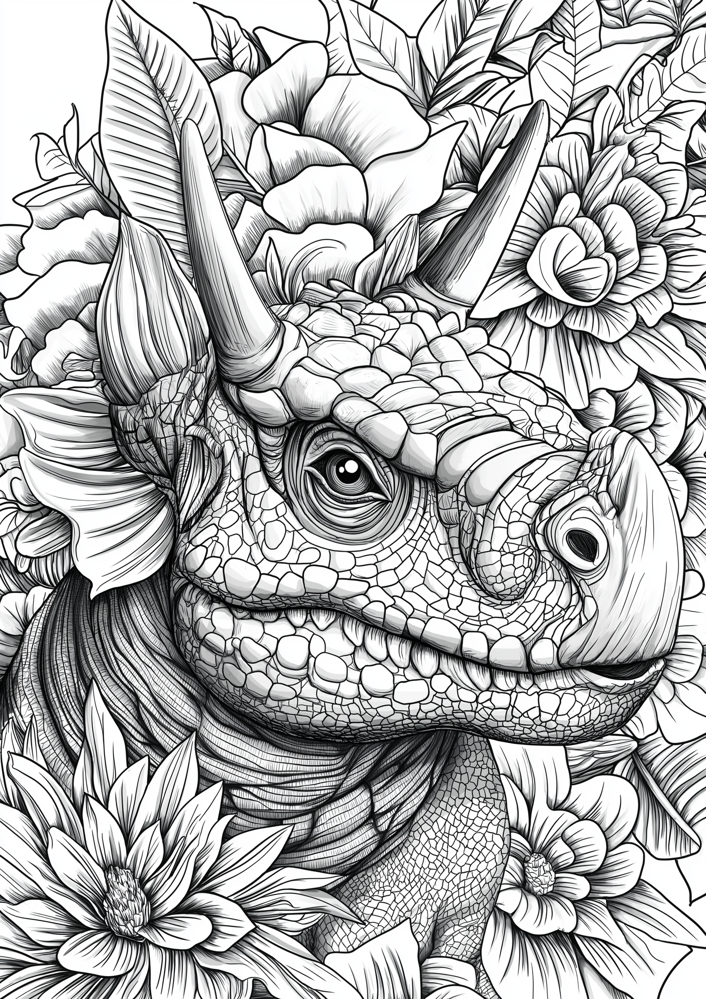 Dinosaur Colouring Book 30 Pages