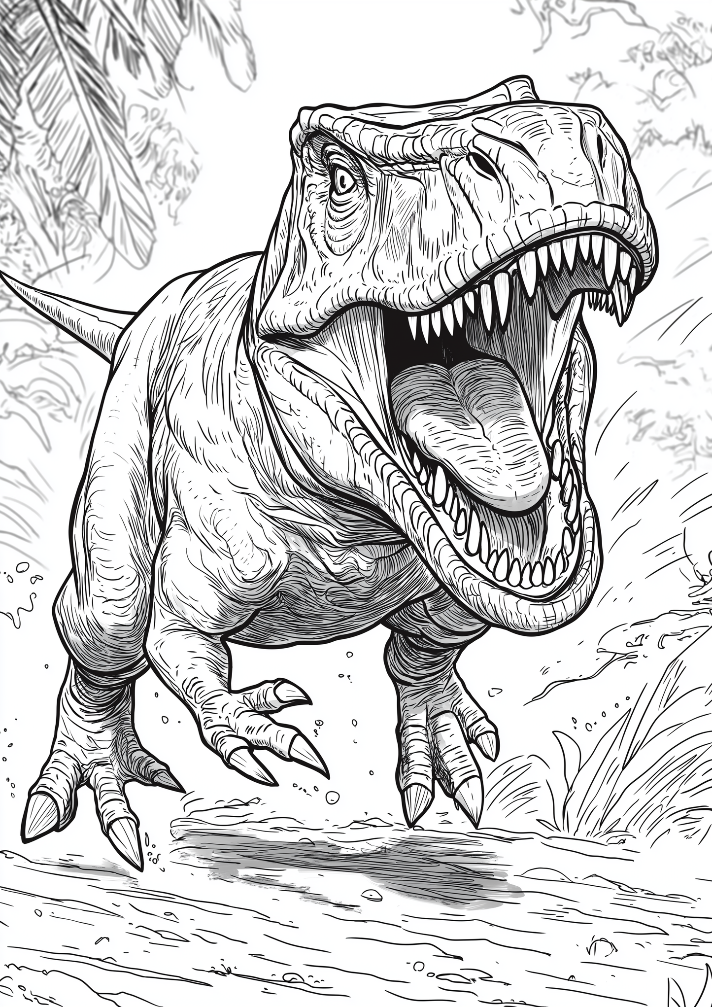 Dinosaur Colouring Book 30 Pages
