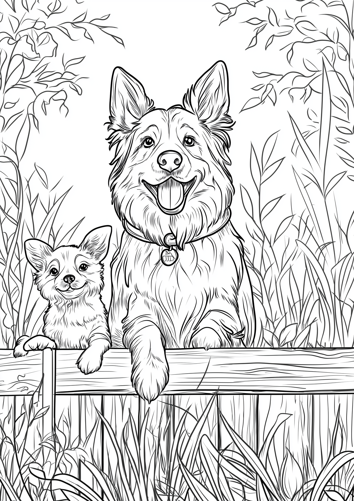 Pets Colouring Book 54 Pages