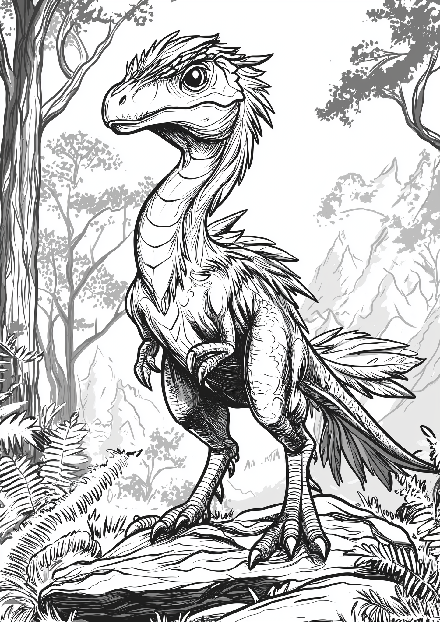 Dinosaur Colouring Book 30 Pages