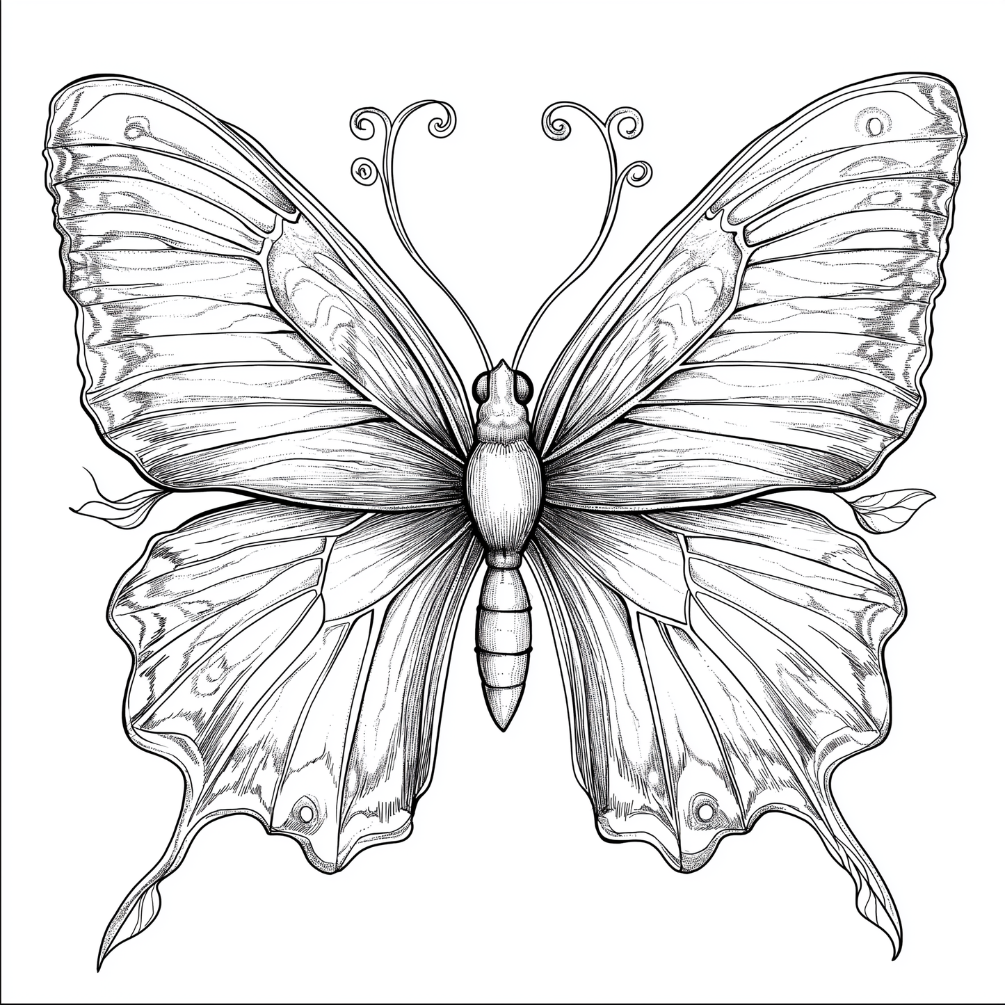 Butterfly Colouring Book 30 Pages