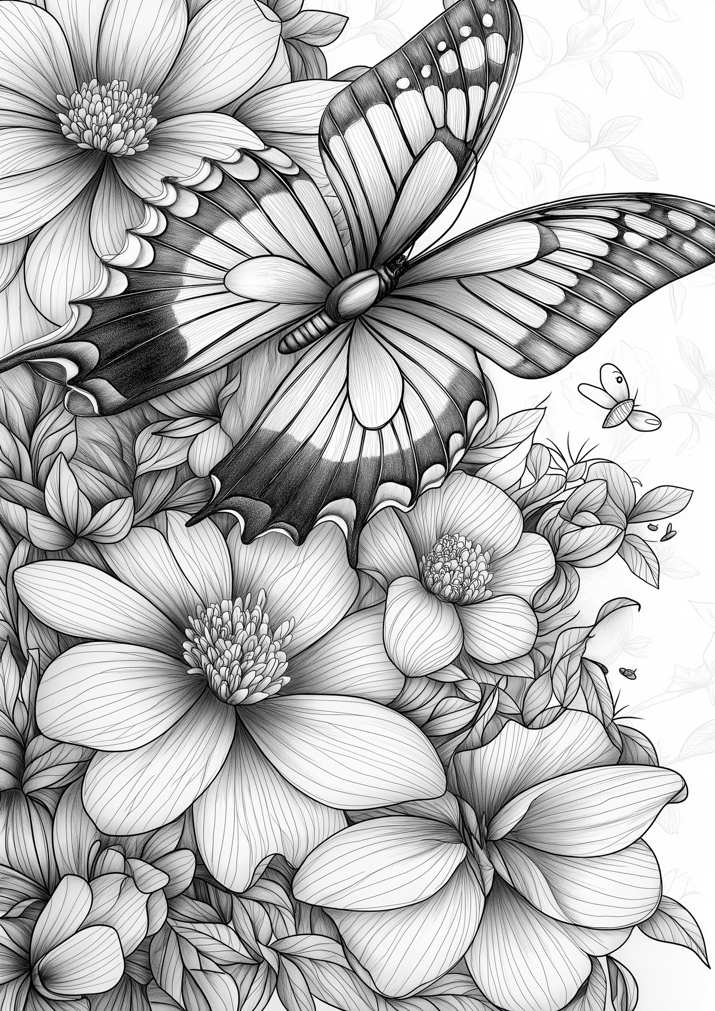 Butterfly Colouring Book 30 Pages