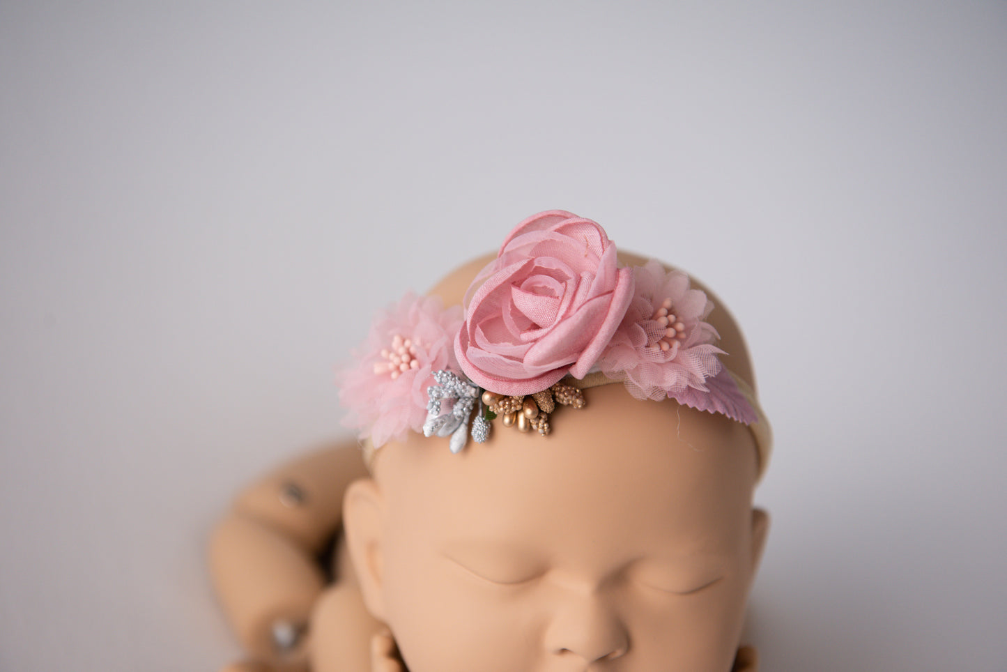 Newborn floral headbands