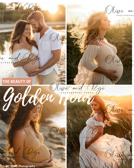 Golden Hour Promo Carousel Images! Digital File