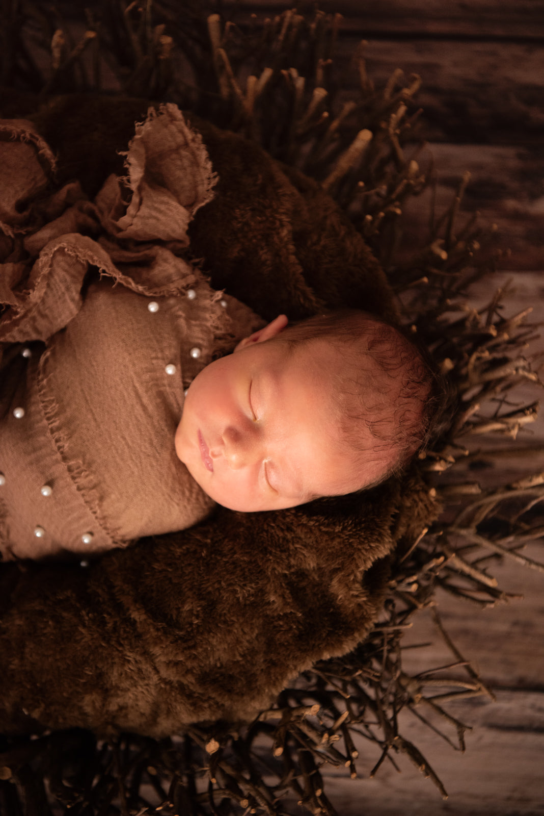 Beaded Cotton Wrap