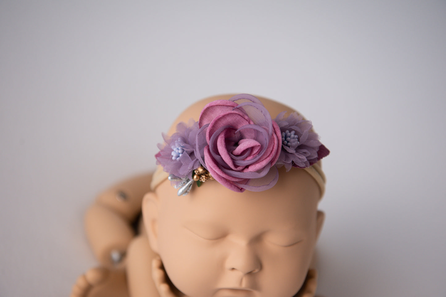 Newborn floral headbands