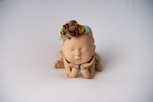 Newborn floral headbands