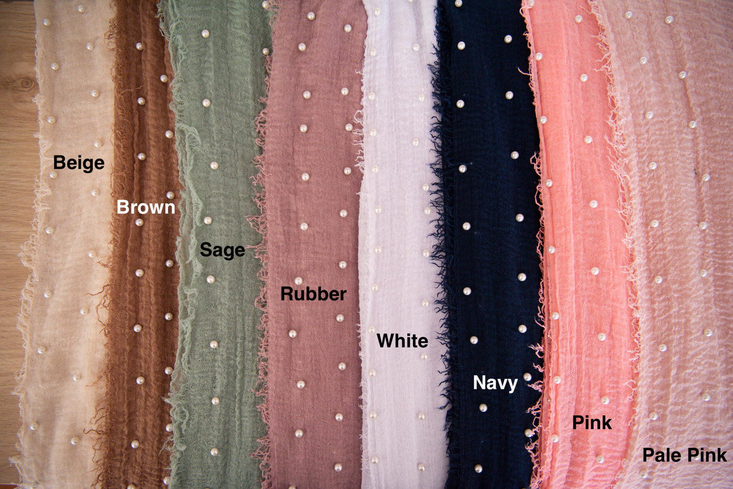 Beaded Cotton Wrap