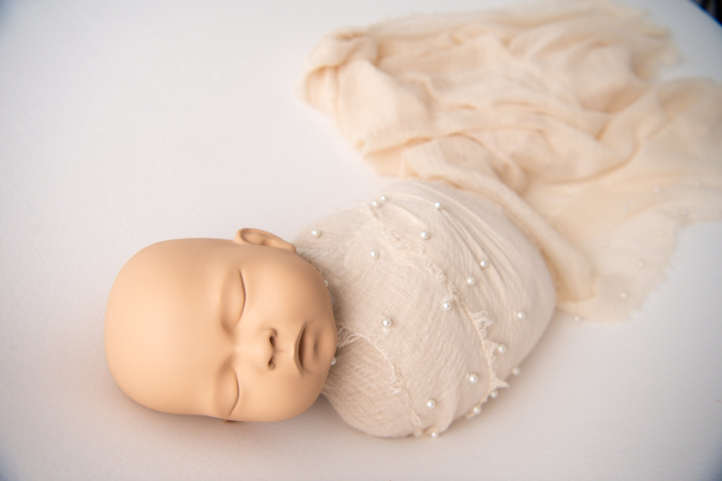 Beaded Cotton Wrap